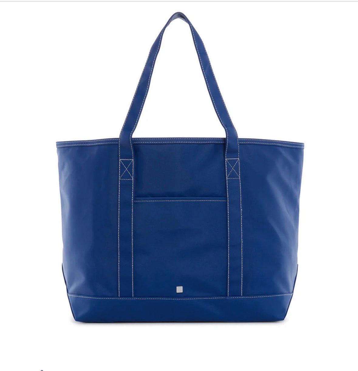 Maxi Coated Canvas Tote