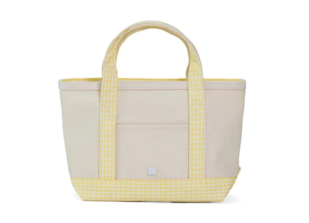 Mini Tote Coated Canvas