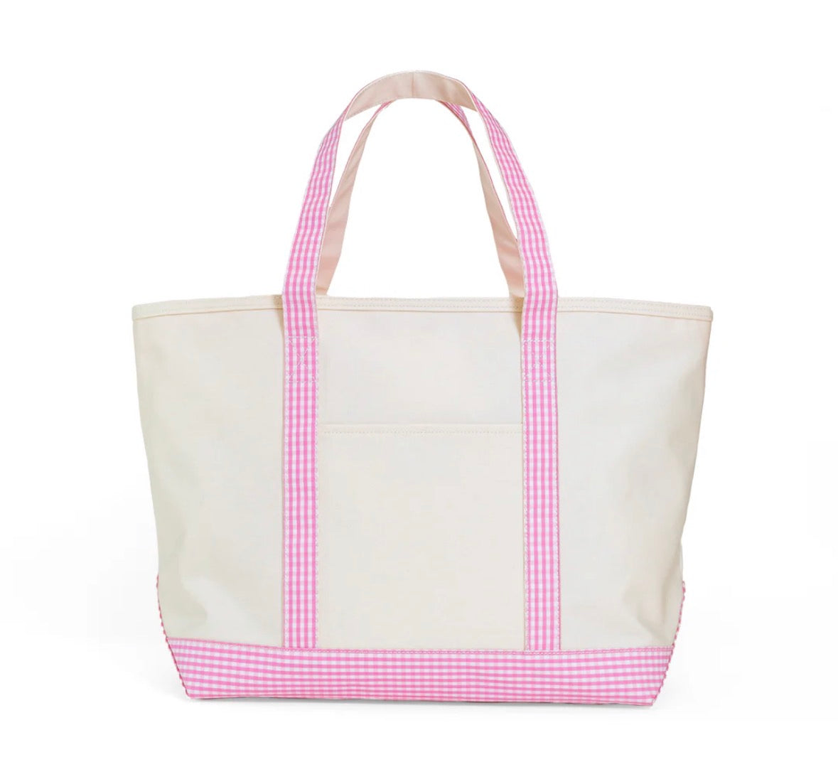 Maxi Coated Canvas Tote