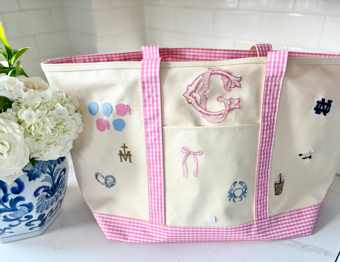 Maxi Tote Coated Canvas