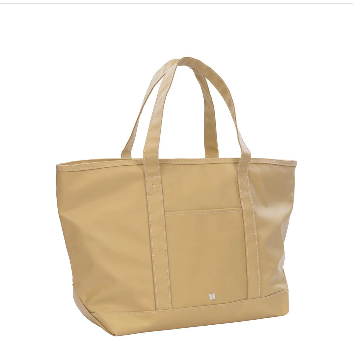 Maxi Coated Canvas Tote