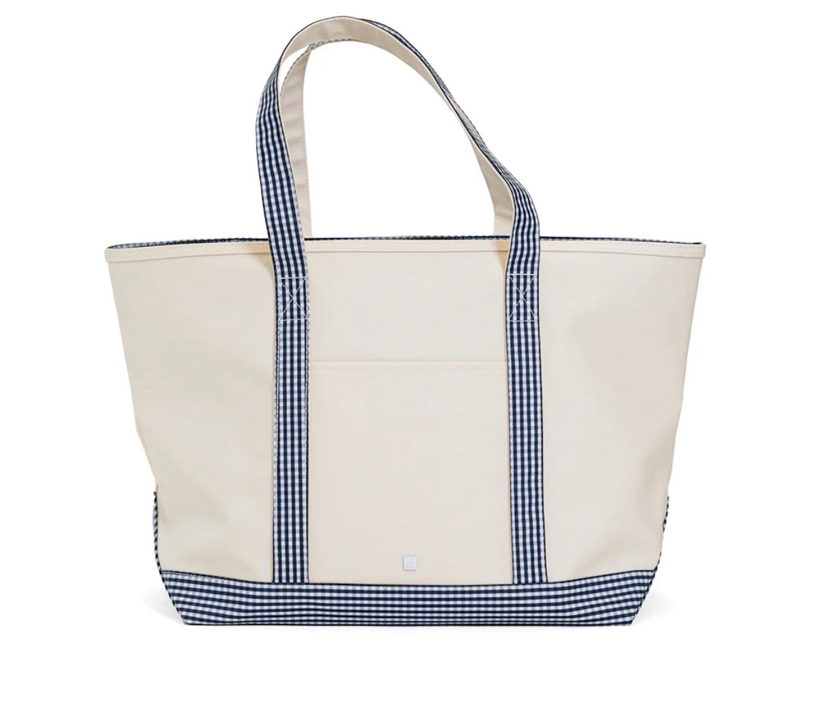 Maxi Coated Canvas Tote