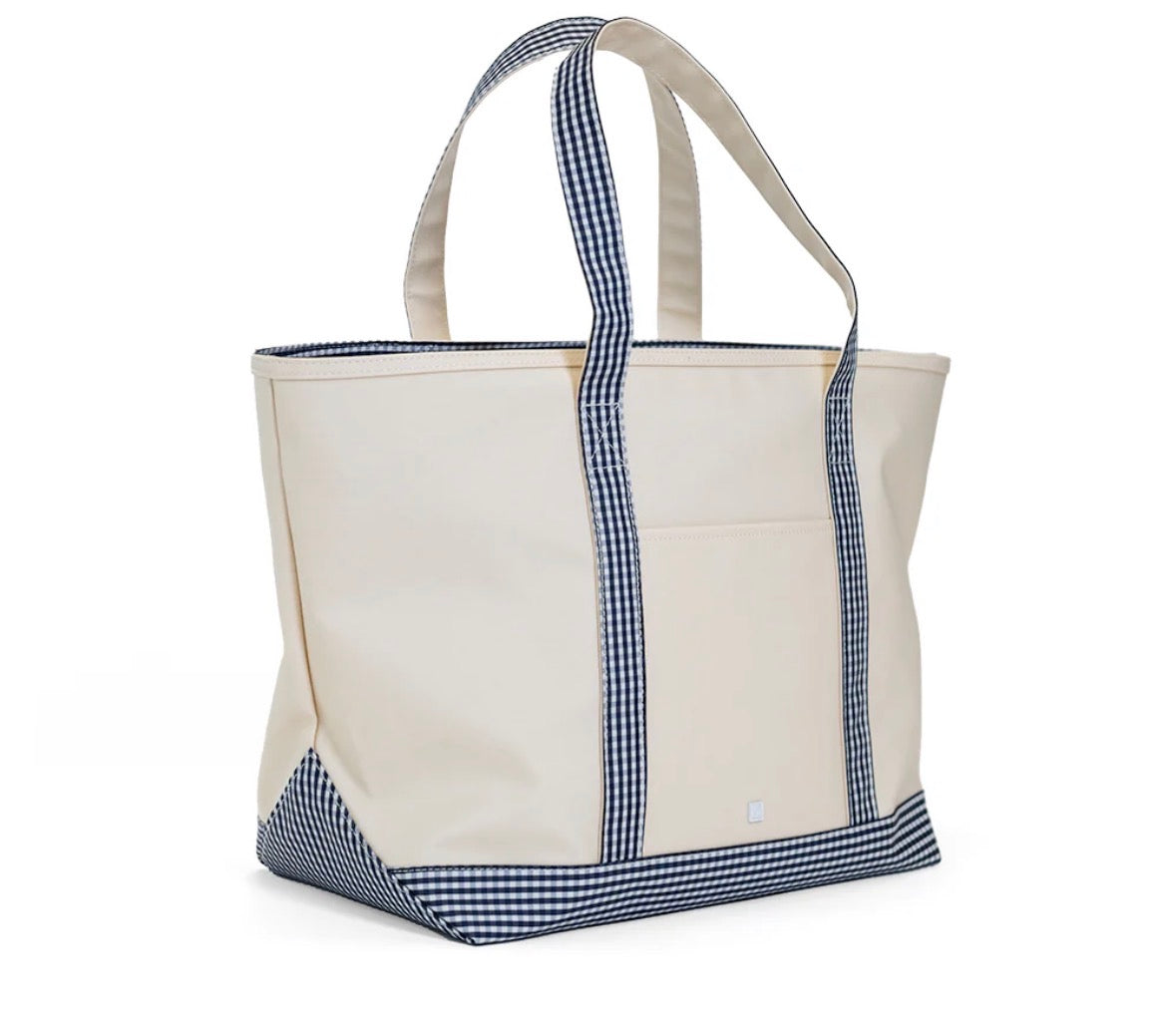 Maxi Coated Canvas Tote
