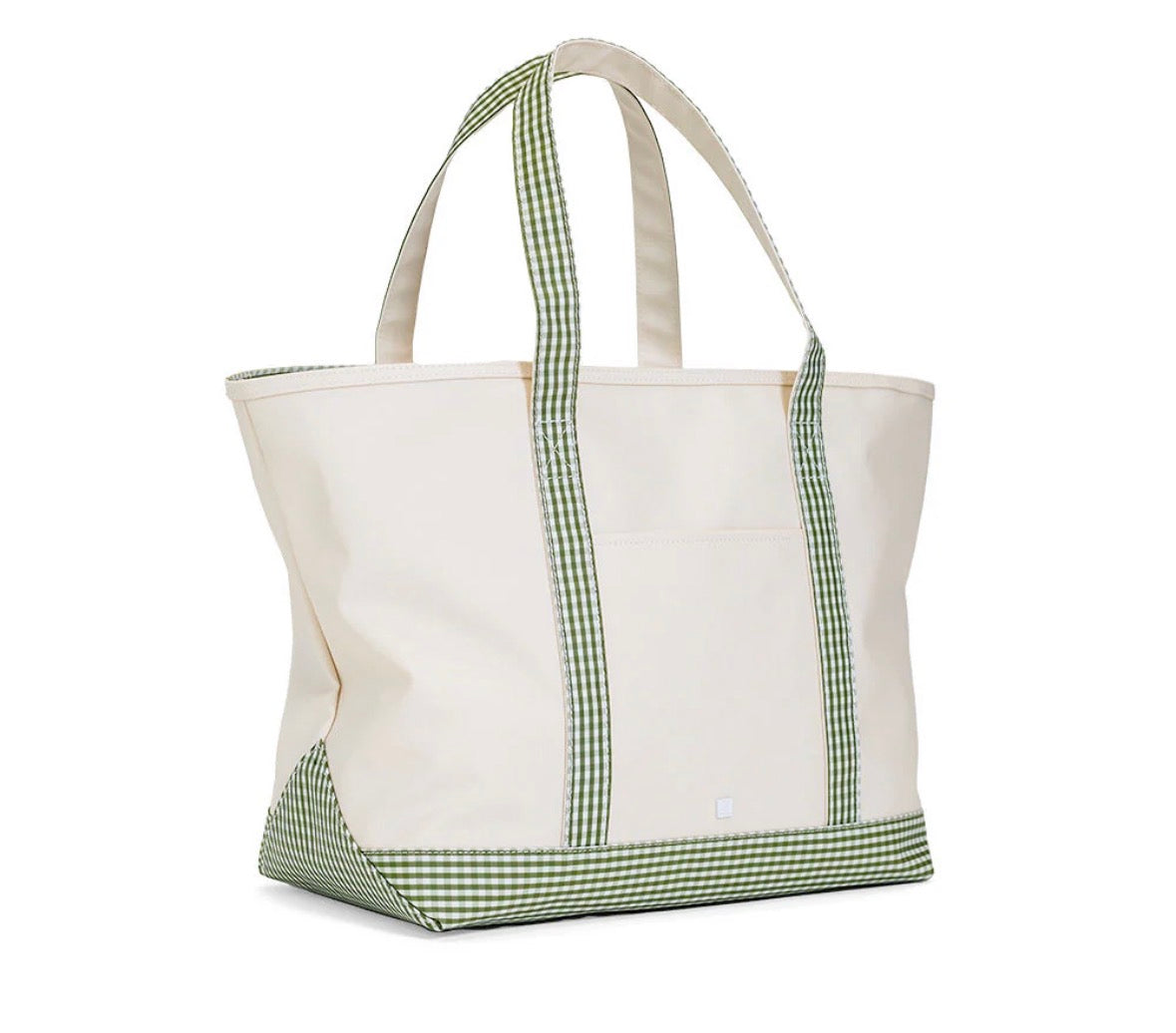Maxi Coated Canvas Tote