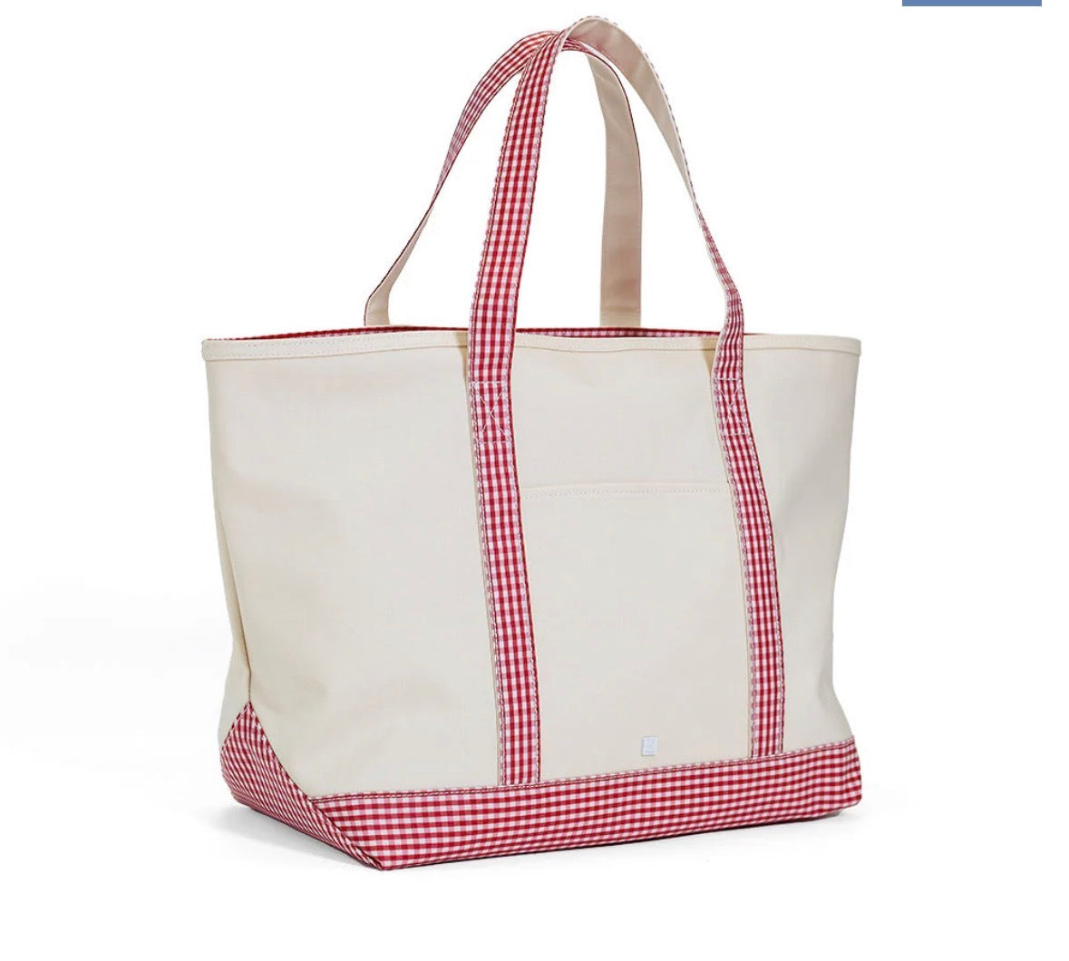 Maxi Coated Canvas Tote