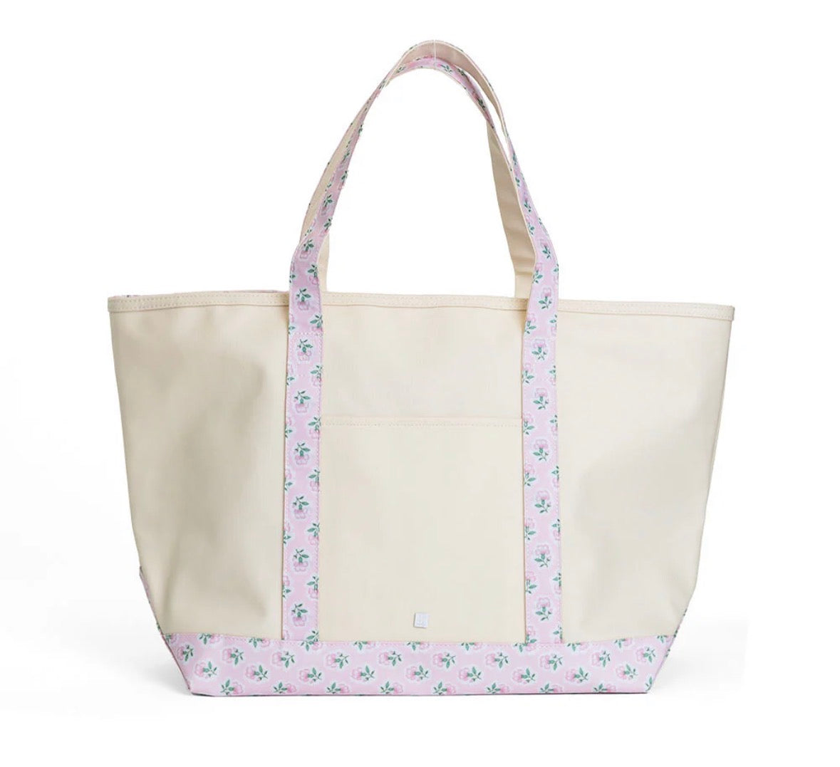 Maxi Coated Canvas Tote