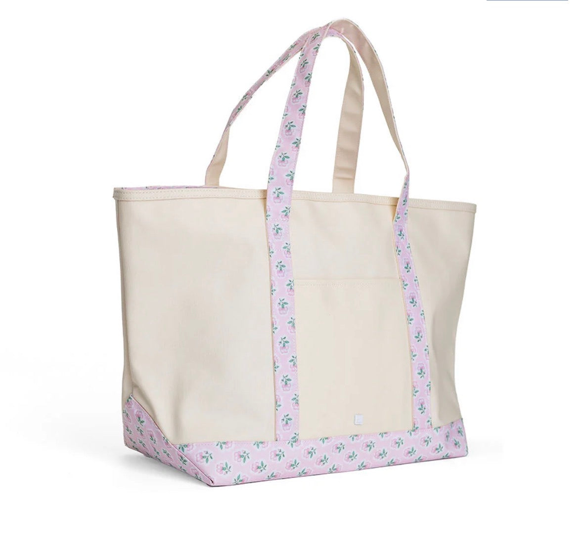 Maxi Coated Canvas Tote