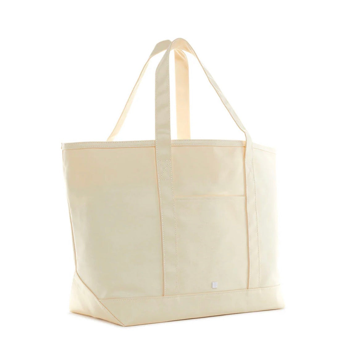 Maxi Coated Canvas Tote