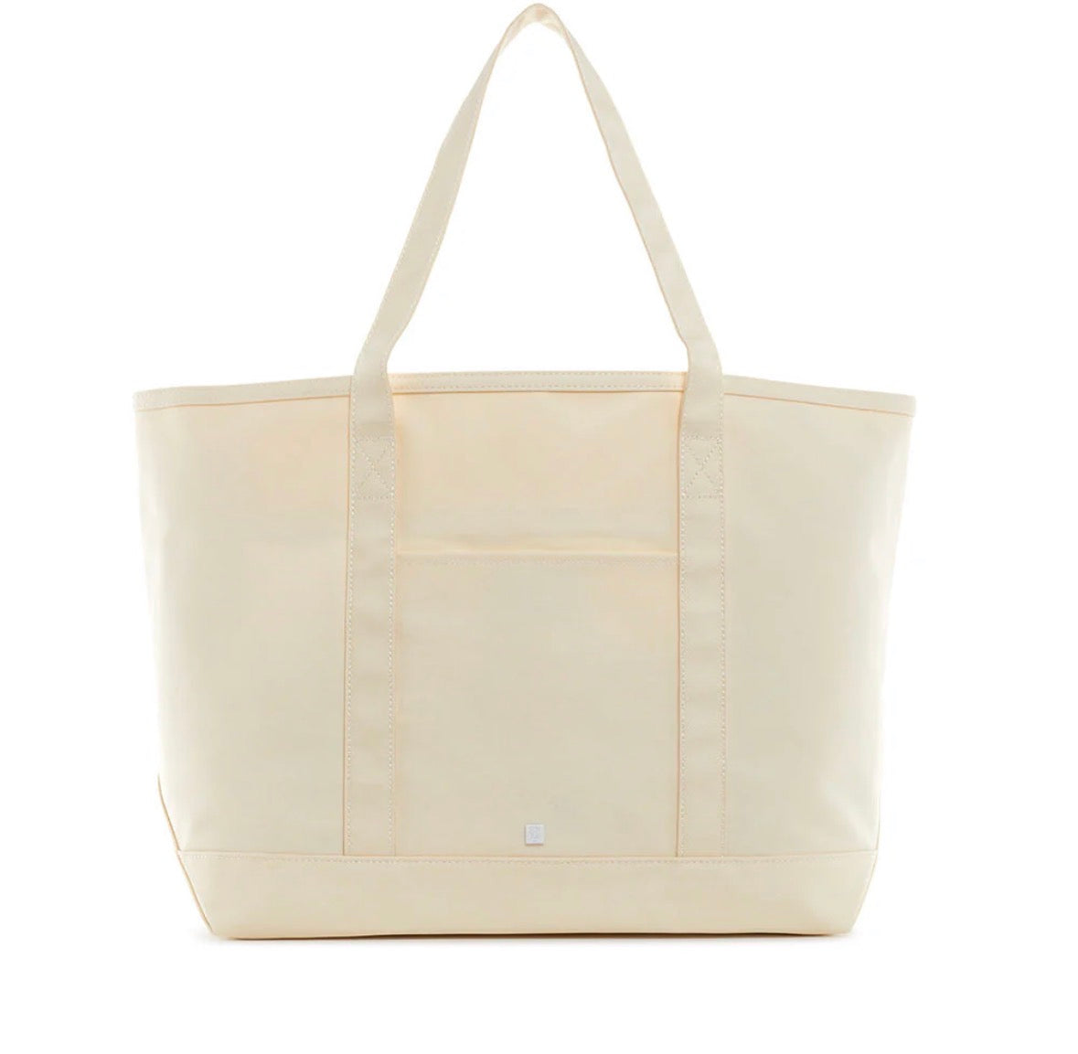 Maxi Coated Canvas Tote