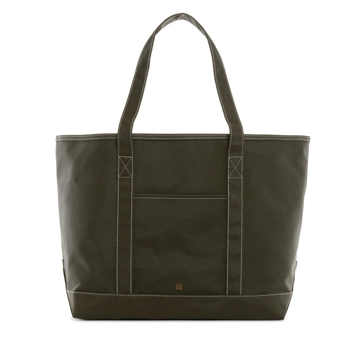 Maxi Coated Canvas Tote