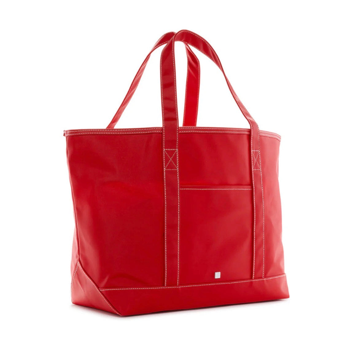 Maxi Coated Canvas Tote