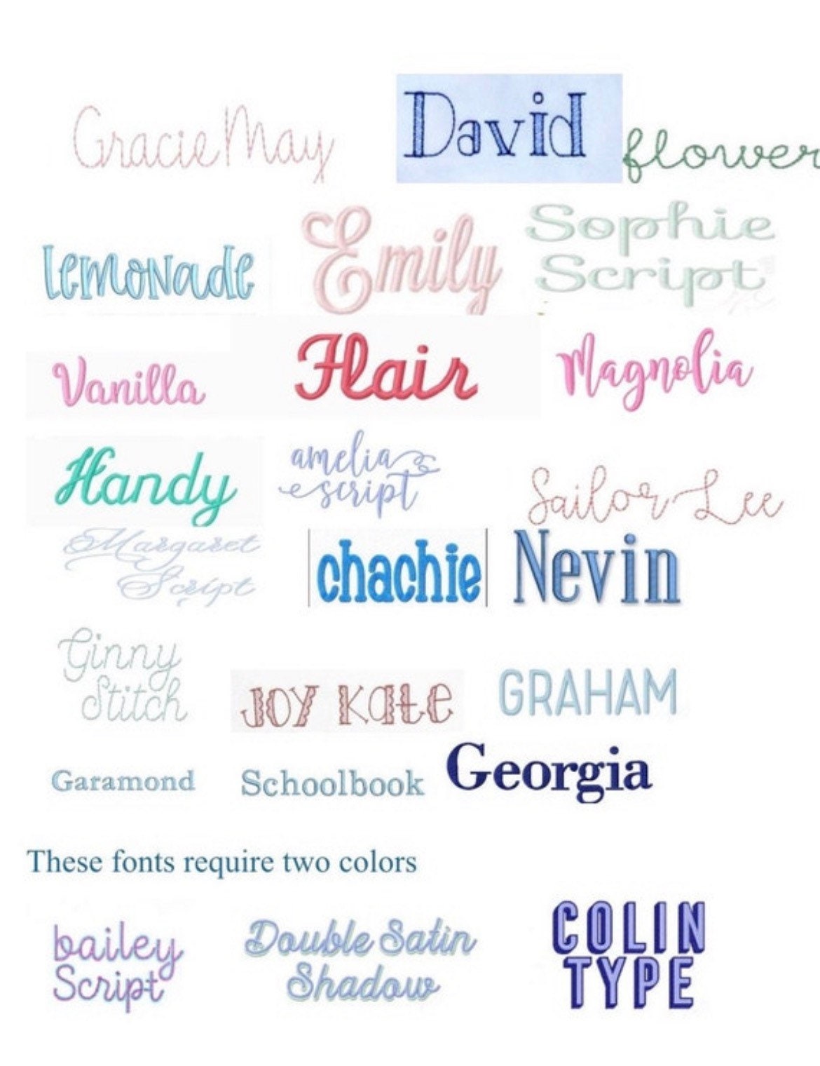 Personalized Monogrammed Seersucker Pencil Case, Shadow Monogram Pencil Box, Children's Embroidered Everything Bag, Back to School