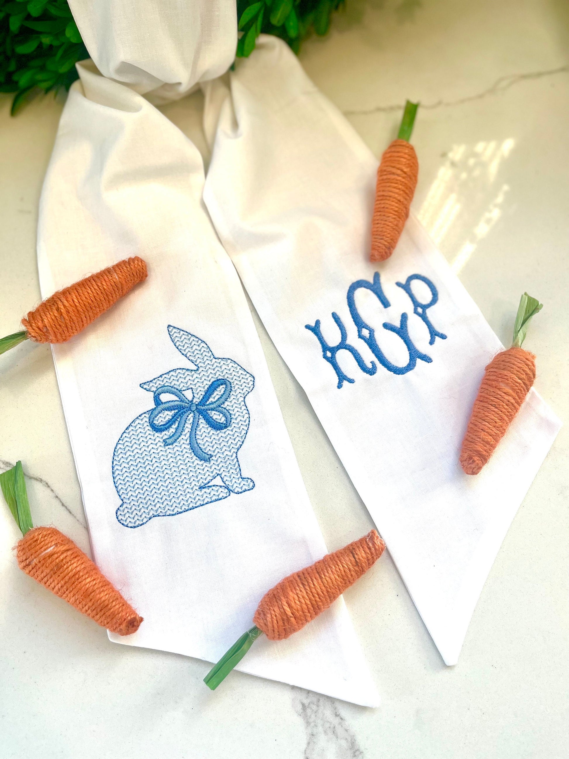 Monogrammed Easter Wreath Sash, Personalized Wreath Sash, Embroidered Easter Wreath Sash, Monogrammed Wreath, Easter Sash, Hostess Gift