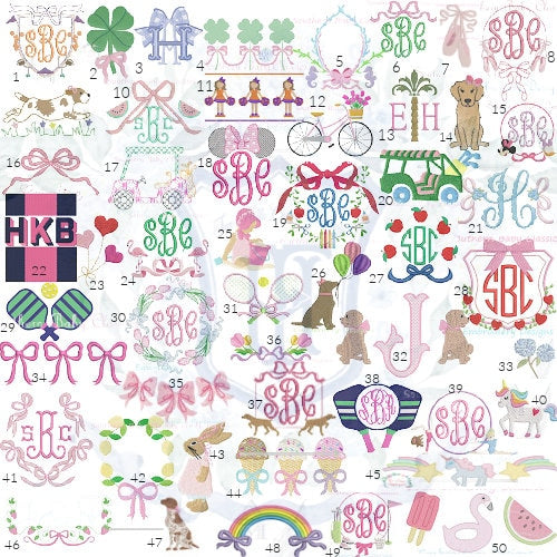 Monogrammed Applique Cotton Hand Towel: Personalized Embroidered Bath Decor