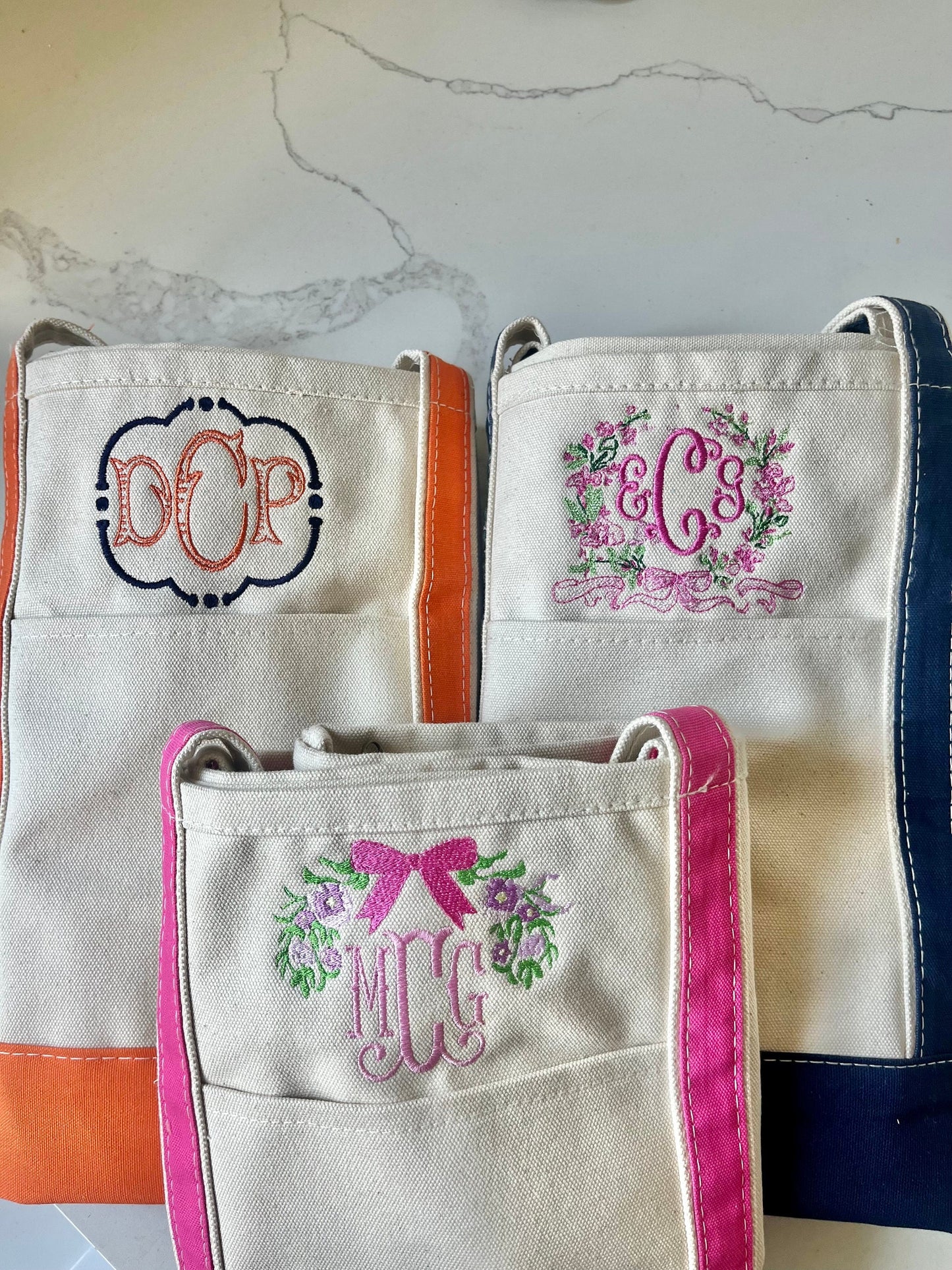 Monogrammed Large Tote Bag, Personalized Canvas Boat Tote Bag, Custom Beach Bag, Personalized Diaper Bag, Pet Bag, Monogram Beach Bag