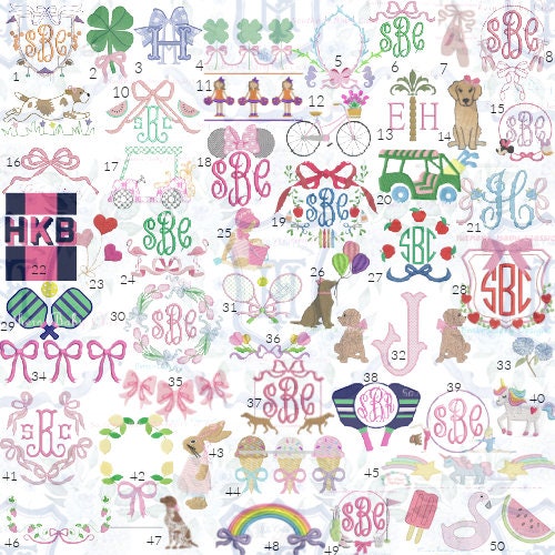 Monogrammed Baby Bib: Personalized Newborn Gift