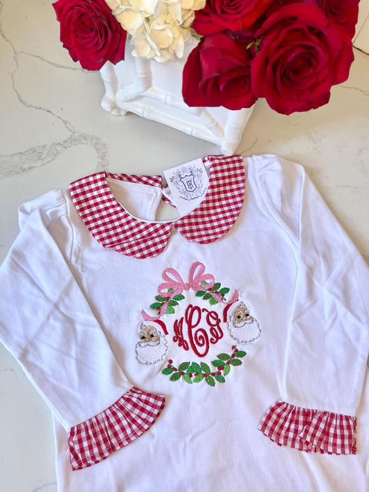 Christmas Monogrammed Knit Sweater | Personalized Sweater | Christmas Monogram Shirt | Christmas Tree Sweater| Personalized Christmas Outfit